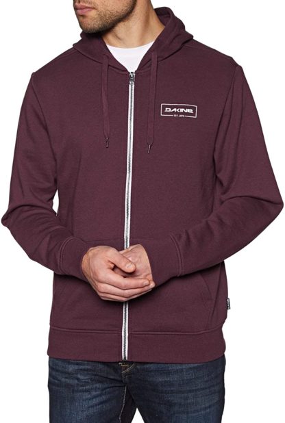 Dakine Cove Lightweight Full Zip PlumShadow - felpa Con zip e Cappuccio da Uomo