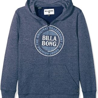 Billabong Danapoint ZH Blue - Felpa Con Zip e Cappuccio da Ragazzo