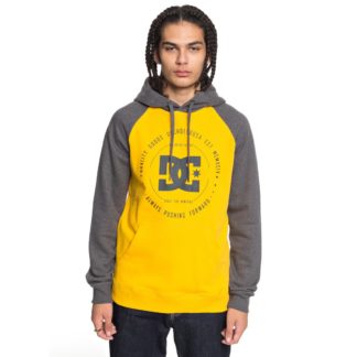 Dc Shoes Rebuilt Yellow - Felpa Con Cappuccio da Uomo