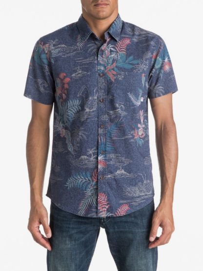 Quiksilver Channel Bruz - Camicia da Uomo