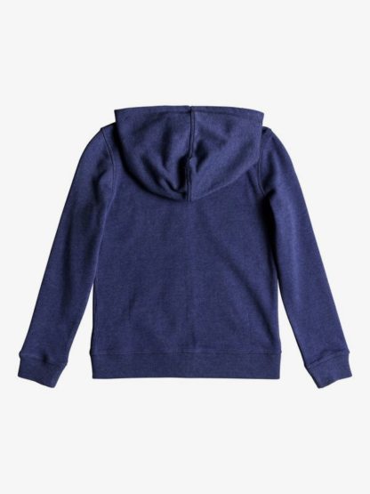 Roxy The Endless Round Deep Cobalt - Felpa Con Cappuccio e Zip da Ragazza (Copia)