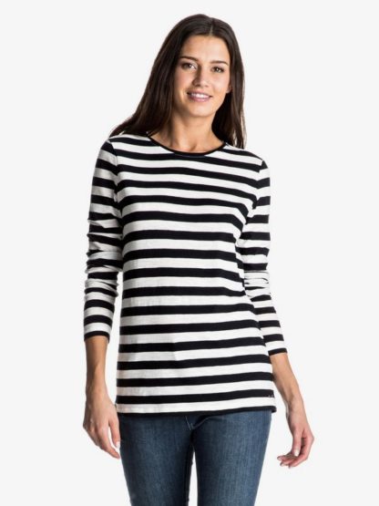 Roxy Zarauz Beat Stripes - Maglietta Maniche lunghe da Donna