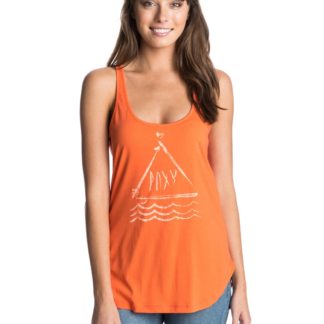 Roxy Basic tank B Orange - Canotta da Donna