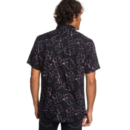 Quiksilver Seasick Hilo Black - Camicia da Uomo