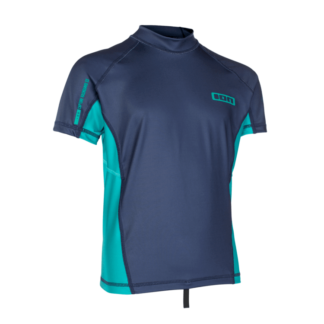 Ion Capture RashGuard Boy SS Blue/Golf Green - Licra Surf Ragazzi