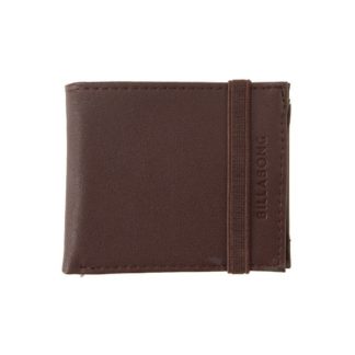 Billabong Locked Wallet Chocolate - Portafoglio da Uomo