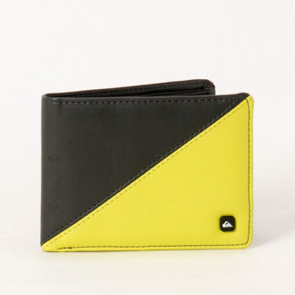 Quiksilver Comp Slim Neon Yellow Wallet - Portafoglio da Uomo
