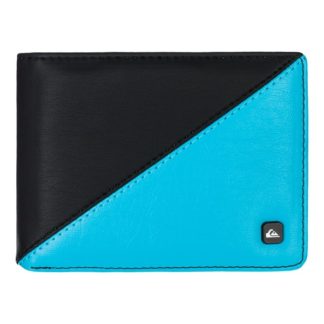 Quiksilver Comp Slim Neon Blue Wallet - Portafoglio da Uomo